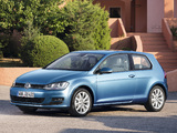 Volkswagen Golf TSI BlueMotion 3-door (Typ 5G) 2012 pictures