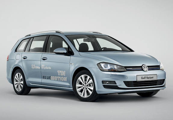 Volkswagen Golf TDI BlueMotion Variant (Typ 5G) 2013 photos