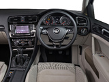 Volkswagen Golf TSI BlueMotion 5-door ZA-spec (Typ 5G) 2013 pictures