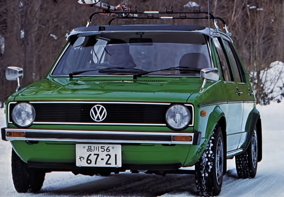 Volkswagen Golf 5-door JP-spec (Typ 17) 1974–83 wallpapers
