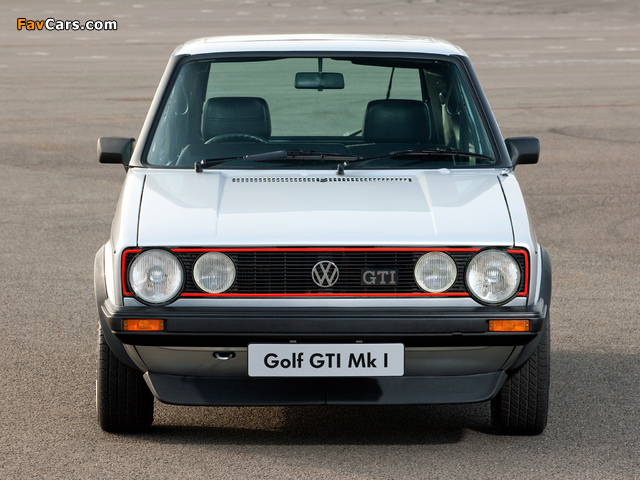 Volkswagen Golf GTI Pirelli UK-spec (Typ 17) 1983 wallpapers (640 x 480)