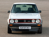Volkswagen Golf GTI Pirelli UK-spec (Typ 17) 1983 wallpapers