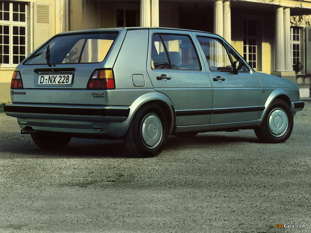 Volkswagen Golf 5-door (Typ 19) 1983–87 wallpapers (1024 x 768)
