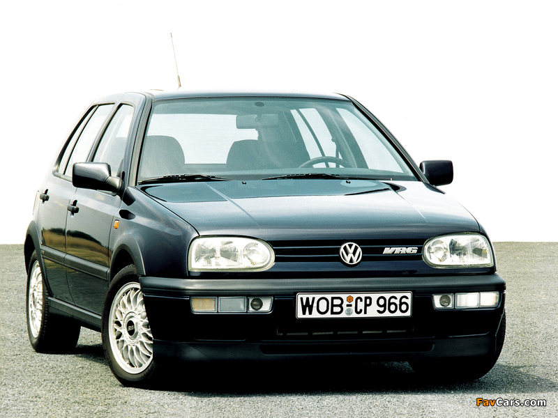 Volkswagen Golf VR6 5-door (Typ 1H) 1991–97 wallpapers (800 x 600)