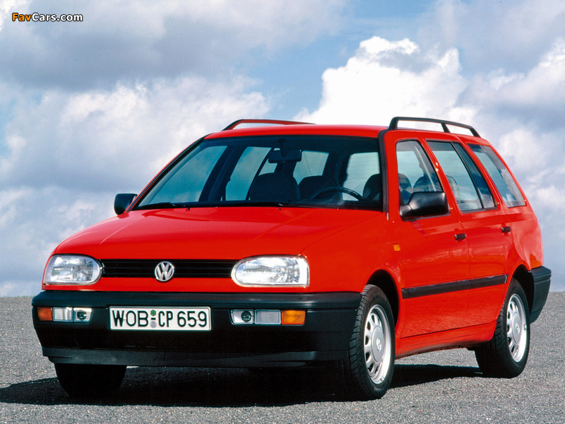 Volkswagen Golf Variant (Typ 1H) 1993–99 wallpapers (800 x 600)