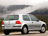 Volkswagen Golf 1.6 3-door ZA-spec (Typ 1J) 1997–2003 wallpapers