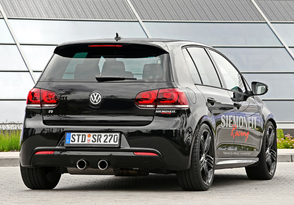 Siemoneit Racing Volkswagen Golf R The Black Pearl (Typ 5K) 2011 wallpapers