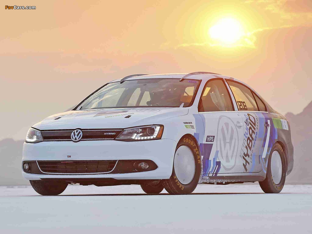 Images of Volkswagen Jetta Hybrid Speed Record Car (Typ 1B) 2012 (1024 x 768)