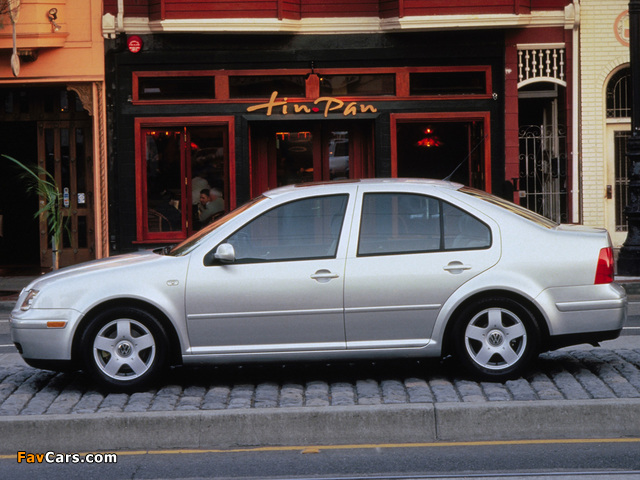 Volkswagen Jetta Sedan (IV) 1998–2003 photos (640 x 480)