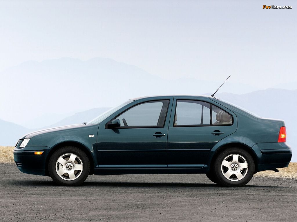 Volkswagen Jetta Sedan (IV) 1998–2003 wallpapers (1024 x 768)