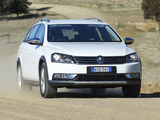 Images of Volkswagen Passat Alltrack AU-spec (B7) 2012