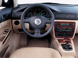 Pictures of Volkswagen Passat Sedan (B5) 1997–2000