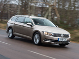 Volkswagen Passat Estate BlueMotion UK-spec (B8) 2015 pictures