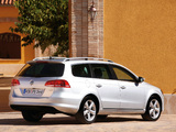 Volkswagen Passat TDI BlueMotion Variant (B7) 2010–13 wallpapers