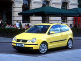 Photos of Volkswagen Polo 3-door UK-spec (Typ 9N) 2001–05