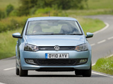 Pictures of Volkswagen Polo BlueMotion 5-door UK-spec (Typ 6R) 2010