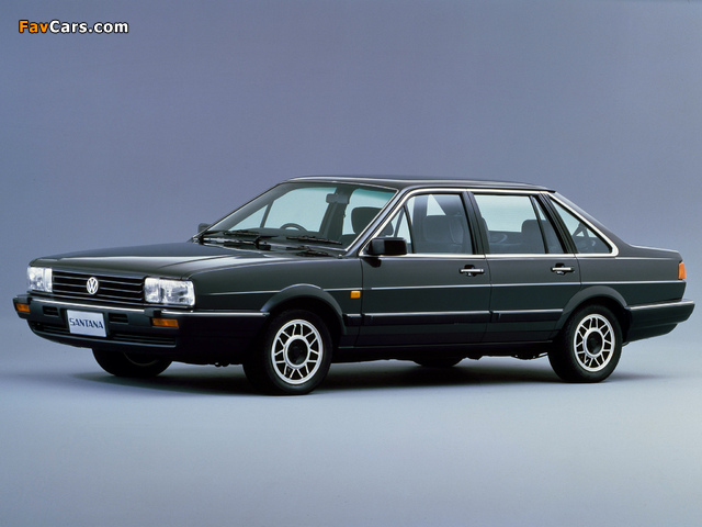 Photos of Volkswagen Santana Autobahn DOHC 1987–89 (640 x 480)