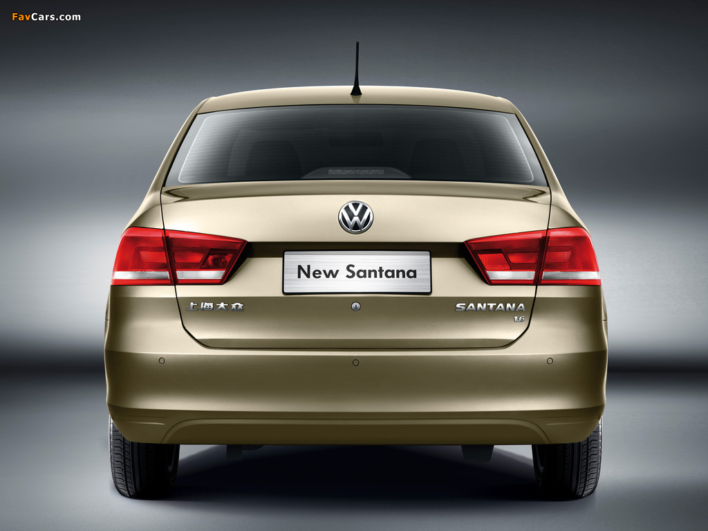 Volkswagen Santana 2012 wallpapers (1024 x 768)