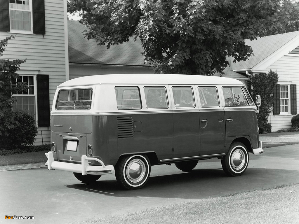 Photos of Volkswagen T1 Deluxe Bus 1963–67 (1024 x 768)