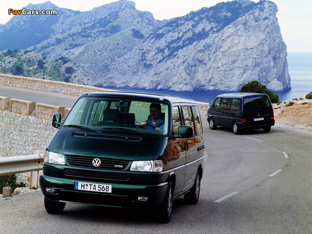 Images of Volkswagen T4 Caravelle 1996–2003 (640 x 480)