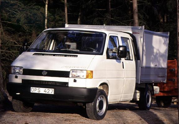 Volkswagen T4 Transporter Double Cab Pickup 1990–2003 images