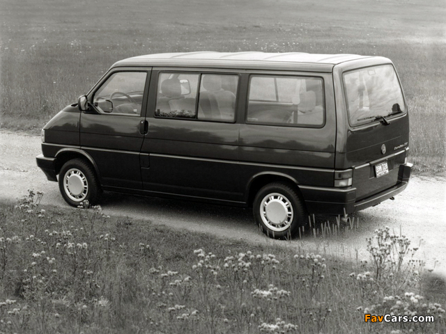 Volkswagen T4 Eurovan 1992–97 pictures (640 x 480)