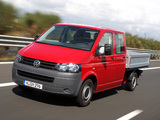 Images of Volkswagen T5 Transporter Double Cab Pickup 2009
