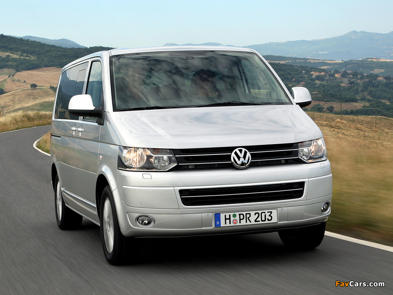 Images of Volkswagen T5 Caravelle 2009 (800 x 600)