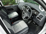 Photos of Volkswagen T5 Caravelle Edition 25 UK-spec 2010