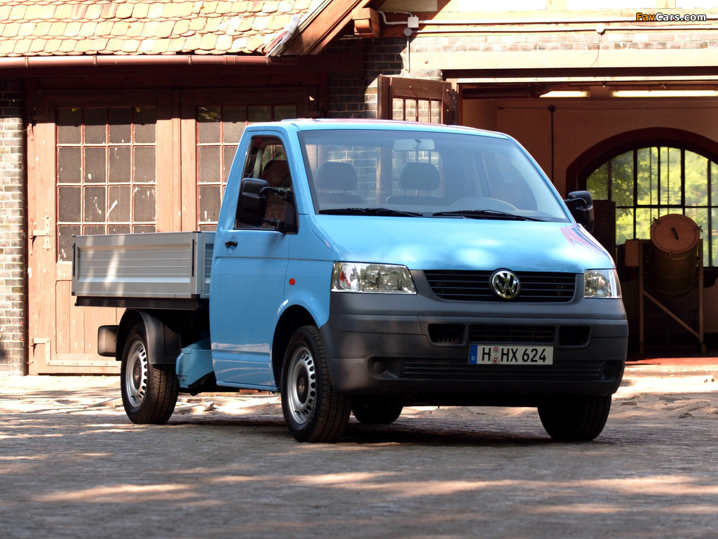 Volkswagen T5 Transporter Pickup 2003–09 images (1024 x 768)
