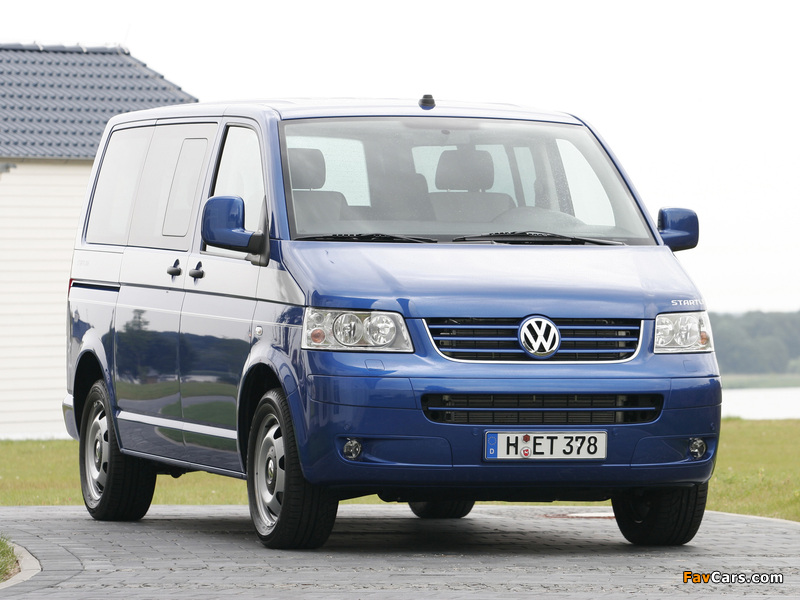 Volkswagen T5 Multivan Startline 2003–09 photos (800 x 600)