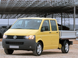 Volkswagen T5 Transporter Double Cab Pickup ZA-spec 2009 images