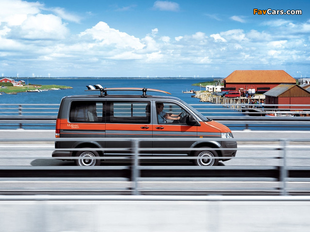 Volkswagen T5 Multivan Beach 2006–09 wallpapers (640 x 480)