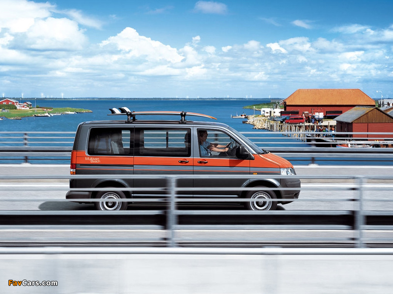 Volkswagen T5 Multivan Beach 2006–09 wallpapers (800 x 600)