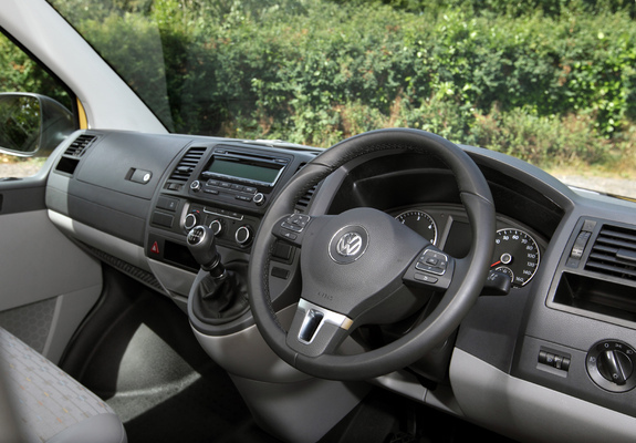 Volkswagen T5 Transporter Van UK-spec 2009 wallpapers