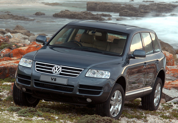 Images of Volkswagen Touareg V8 ZA-spec 2002–07