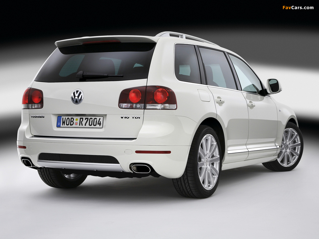Images of Volkswagen Touareg V10 TDI R-Line 2007–09 (1024 x 768)