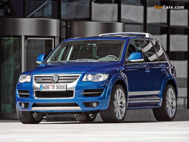 Images of Volkswagen Touareg R50 2007–09 (640 x 480)