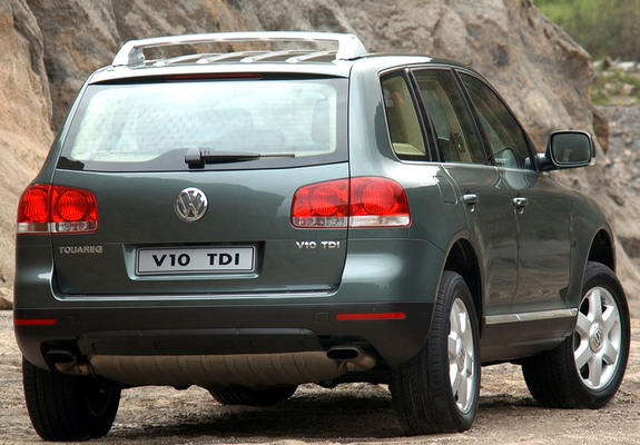 Pictures of Volkswagen Touareg V10 TDI ZA-spec 2002–07