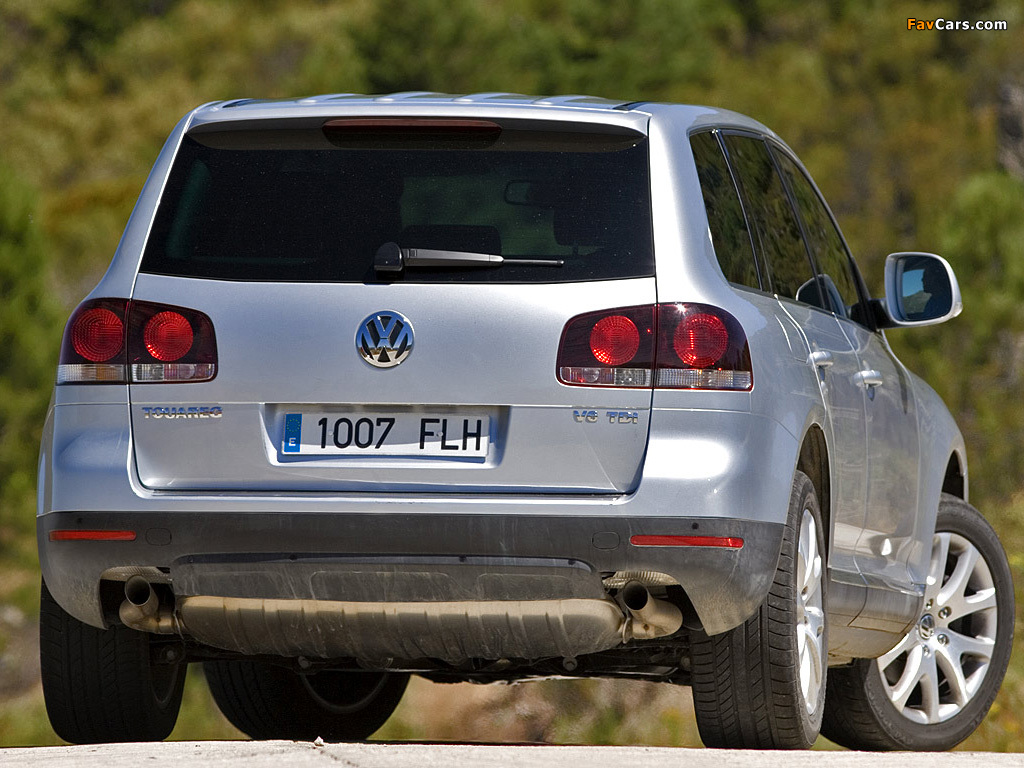 Volkswagen Touareg V6 TDI 2007–10 images (1024 x 768)