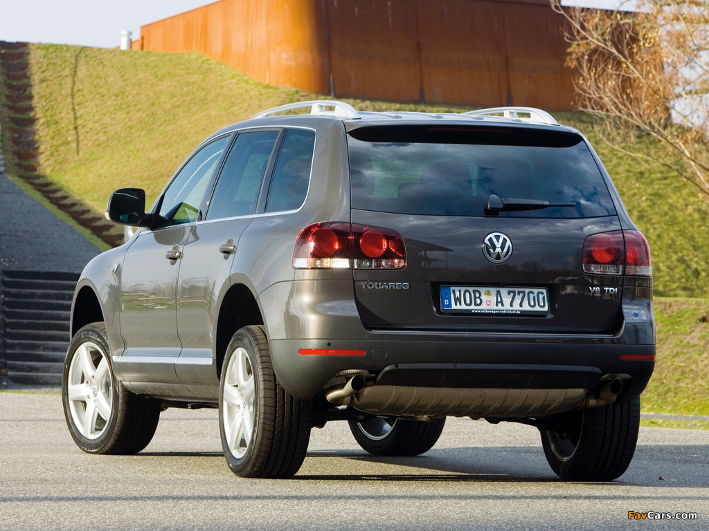 Volkswagen Touareg Individual 2007–10 wallpapers (1024 x 768)