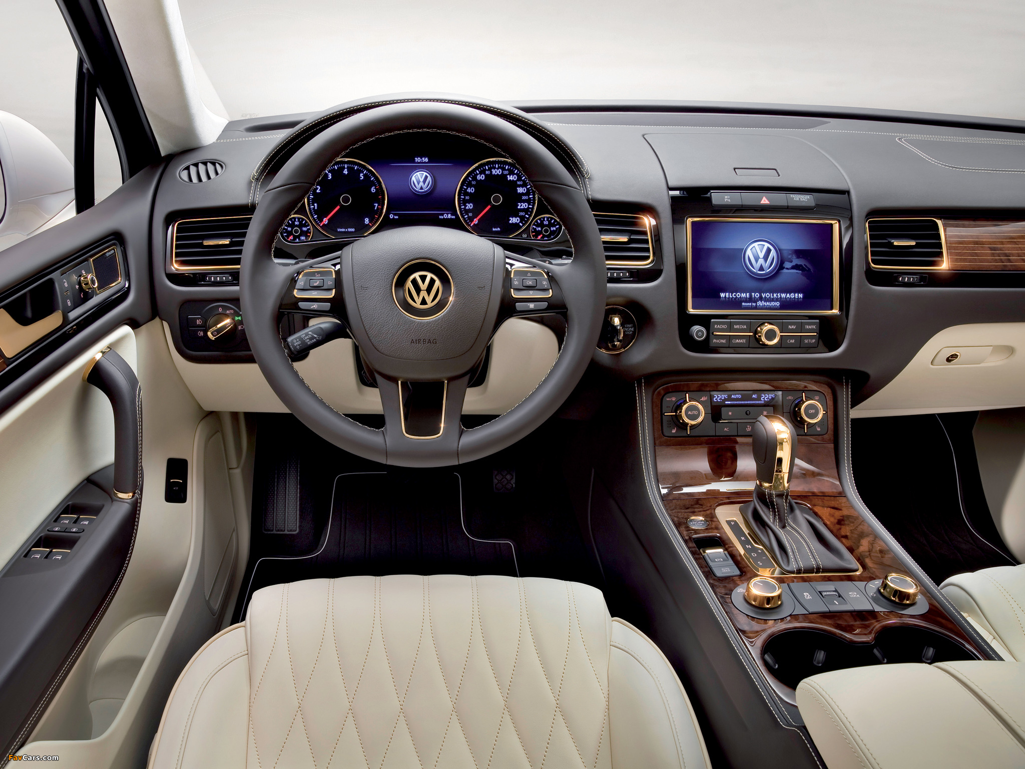 Volkswagen Touareg V8 TDI Gold Edition Concept 2011 images (2048 x 1536)