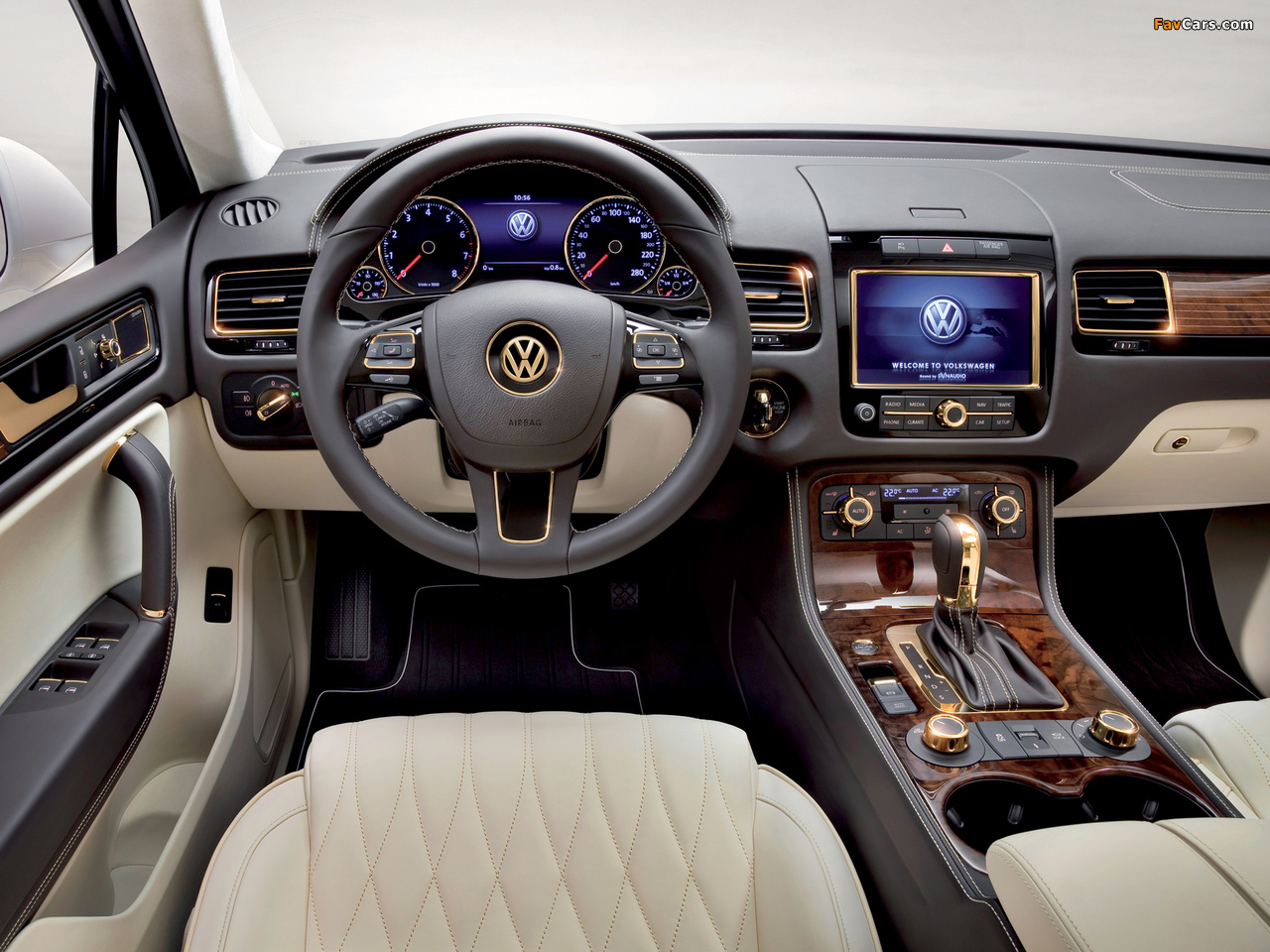 Volkswagen Touareg V8 TDI Gold Edition Concept 2011 images (1280 x 960)