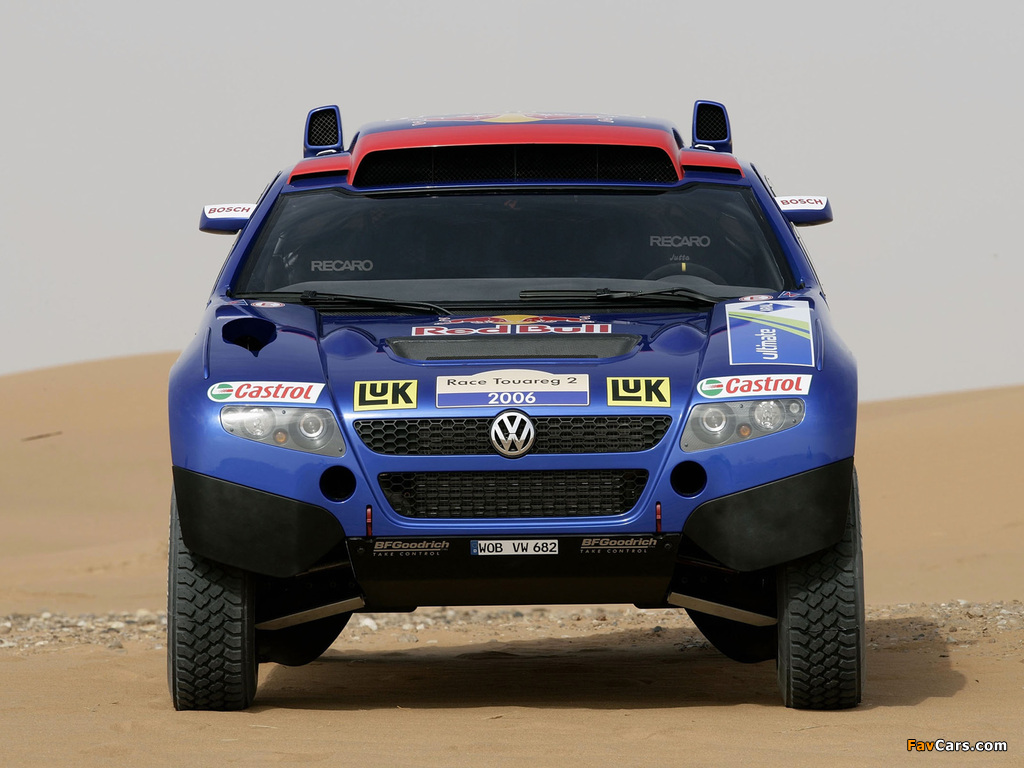 Volkswagen Race Touareg 2 2006–10 wallpapers (1024 x 768)