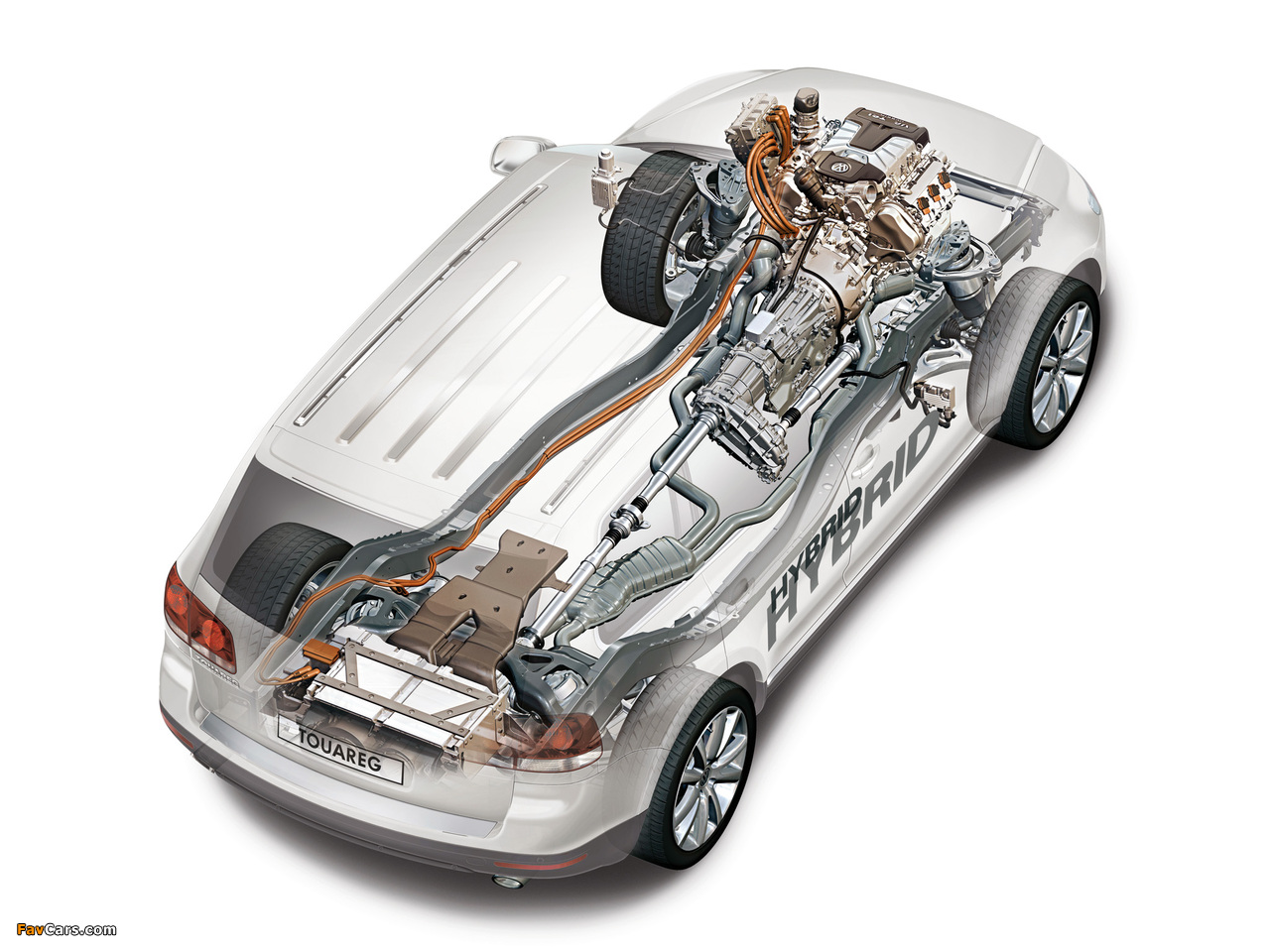 Volkswagen Touareg V6 TSI Hybrid Prototype 2009 wallpapers (1280 x 960)