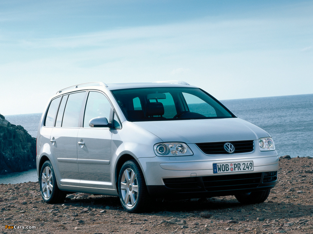 Volkswagen Touran 2003–06 images (1024 x 768)
