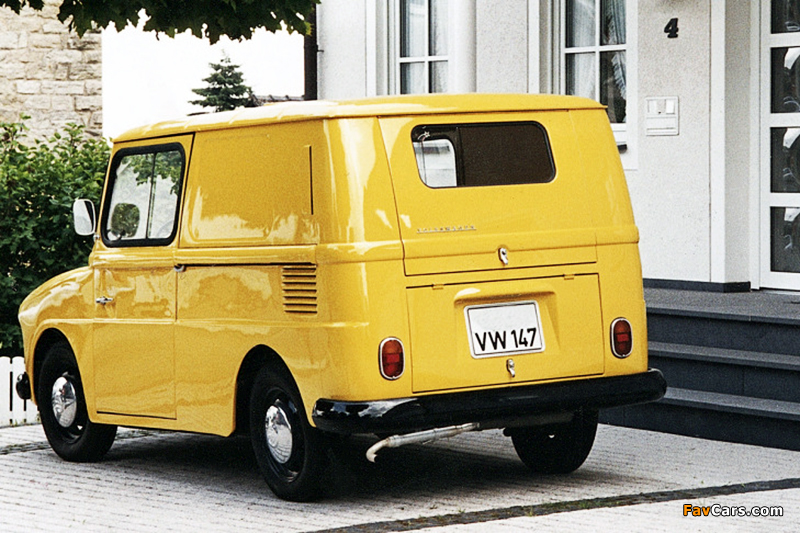 Volkswagen Typ 147 Kleinlieferwagen (Fridolin) 1964–74 wallpapers (800 x 533)