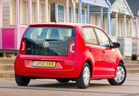 Volkswagen up! 5-door UK-spec 2012 wallpapers