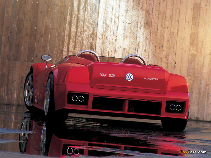Pictures of Volkswagen W12 Roadster Concept 1998 (800 x 600)