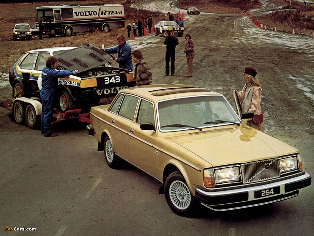 Volvo 264 GLE 1980–82 wallpapers (1024 x 768)